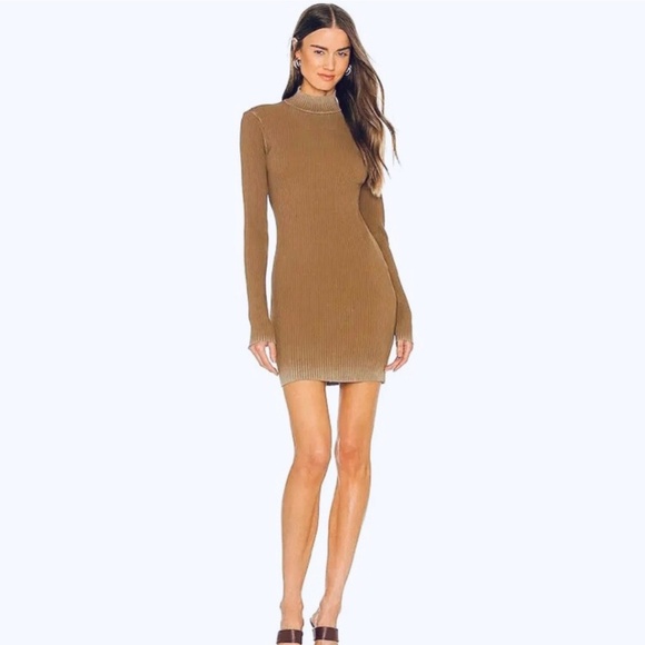 COTTON CITIZEN Ibiza Turtleneck Mini Dress - Picture 4 of 6